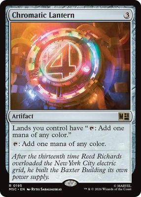 SH9 Chromatic Lantern - Commander: Marvel Super Heroes (MSC)
