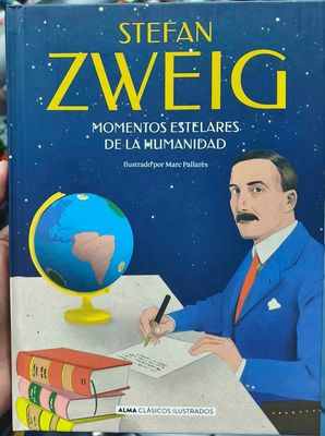 SH1 Stefan Zweig Momentos Estelares de la Humanidad Libro Español Tapa Dura