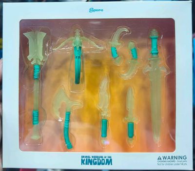 SJ4 Animal Warriors of The Kingdom Radiation Armament Set Brilla en la Oscuridad Nuevo