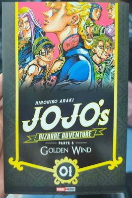 SH1 Jojos Bizarre Adventure Manga Volumen 1 Golden Wind Español Panini