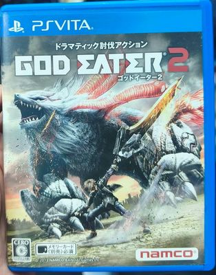 SJ1 God Eater 2 Playstation Vita Usado Completo Japonés