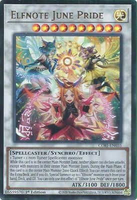 SH9 Elfnote June Pride - Chaos Origins (CORI) Ultra Rare
