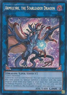 SH9 Armillyre, the Starleader Dragon (Secret Rare) - Rarity Collection 5 (RA05)