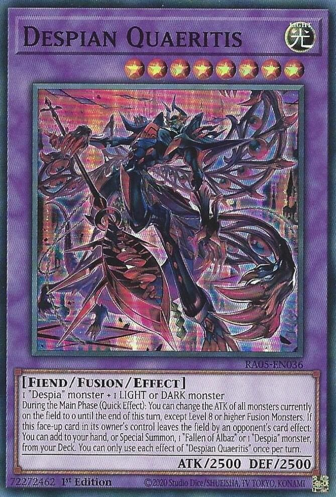 SH9 Despian Quaeritis - Rarity Collection 5 (RA05) Super Rare