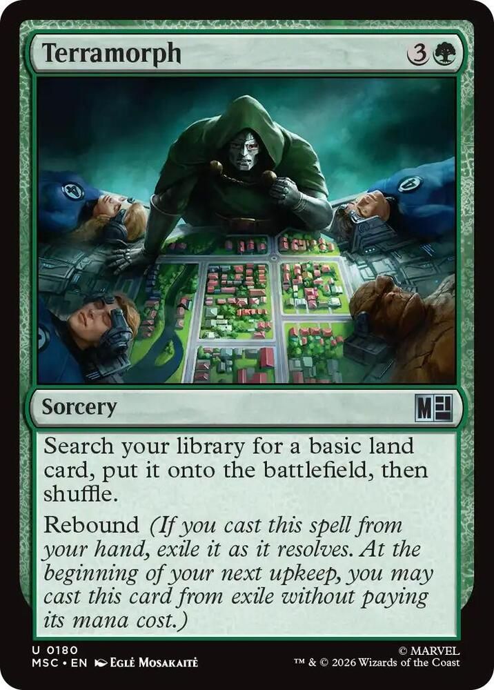 SH9 Terramorph - Commander: Marvel Super Heroes (MSC)