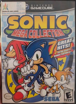 SH16 Sonic Mega Collection Nintendo Game Cube Usado Completo