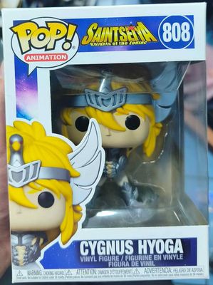 SJ4 Cygnus Hyoga Figura Funko Pop 808 Saint Seiya Caballeros del Zodiaco