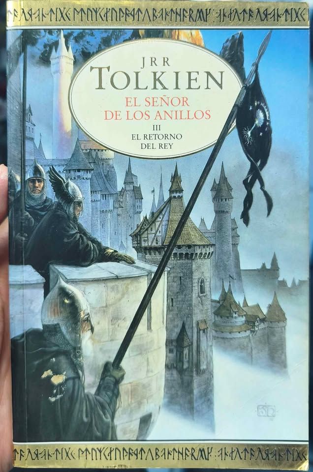 SJ1 El Señor de los Anillos El Retorno del Rey Libro Español Tolkien