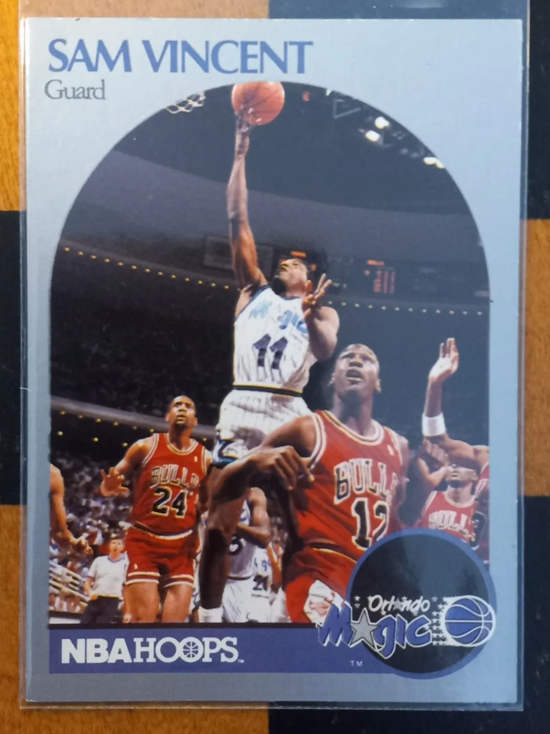 SH9 Sam Vincent 223 1990 NBA Hoops #223 Michael Jordan