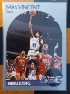SH9 Sam Vincent 223 1990 NBA Hoops #223 Michael Jordan