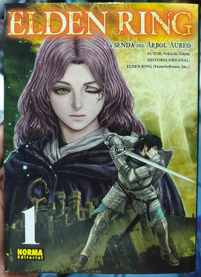SJ1 Elden Ring Manga Volumen 1 Español Norma