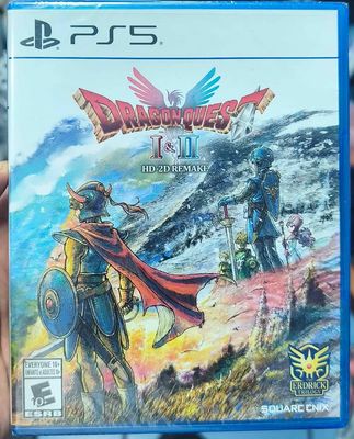 SJ1 Dragon Quest 1 y 2 HD 2D Remake Playstation 5 Nuevo Sellado