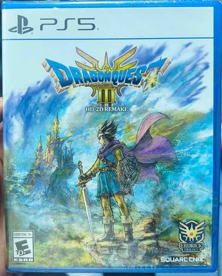 SJ1 Dragon Quest 3 HD 2D Remake Playstation 5 Nuevo Sellado