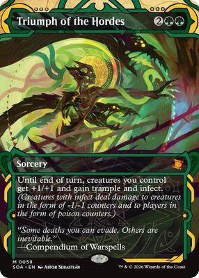 SJF Triumph of the Hordes - Secrets of Strixhaven: Mystical Archive (SOA) *Espanol*