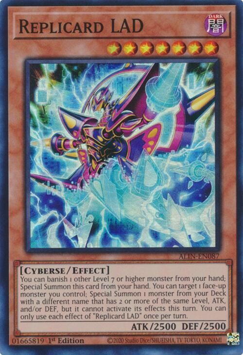 Replicard LAD - Alliance Insight (ALIN) Super Rare *Espanol*