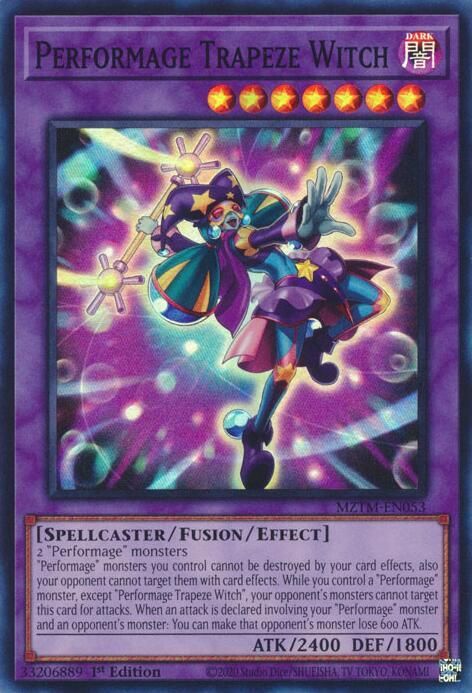 Performage Trapeze Witch - Maze of the Master (MZTM) Super Rare
