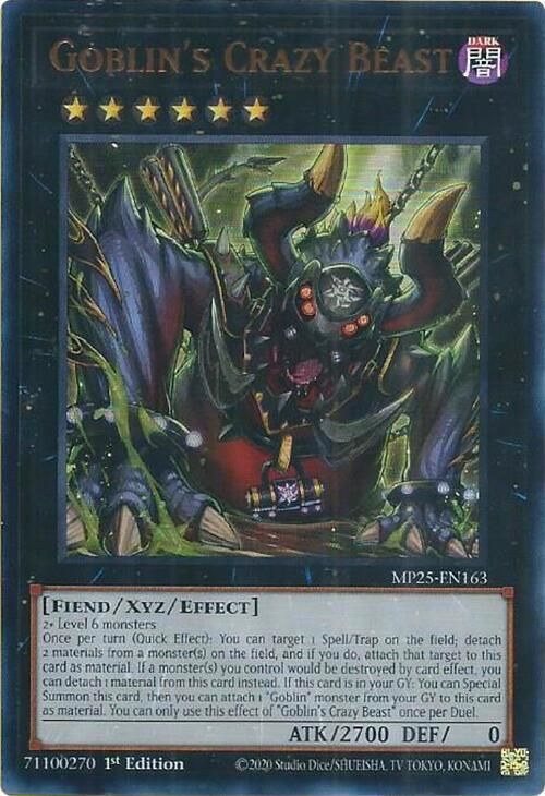 Goblin's Crazy Beast - 2025 Mega-Pack (MP25) Ultra Rare