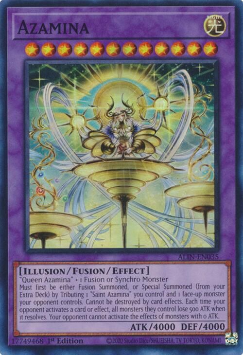 Azamina - Alliance Insight (ALIN) Super Rare *Espanol*
