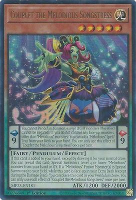 Couplet the Melodious Songstress - 2025 Mega-Pack (MP25) Ultra Rare