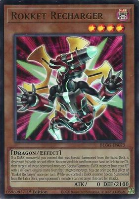 Rokket Recharger - Battles of Legend: Glorious Gallery (BLGG) Ultra Rare *Espanol*