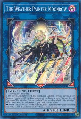 The Weather Painter Moonbow - 25th Anniversary Tin: Dueling Heroes Mega Pack (MP23) Super Rare