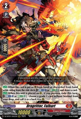 SJF Dragritter, Falhart - DZ-BT01: Fated Clash (DZ-BT01) Foil
