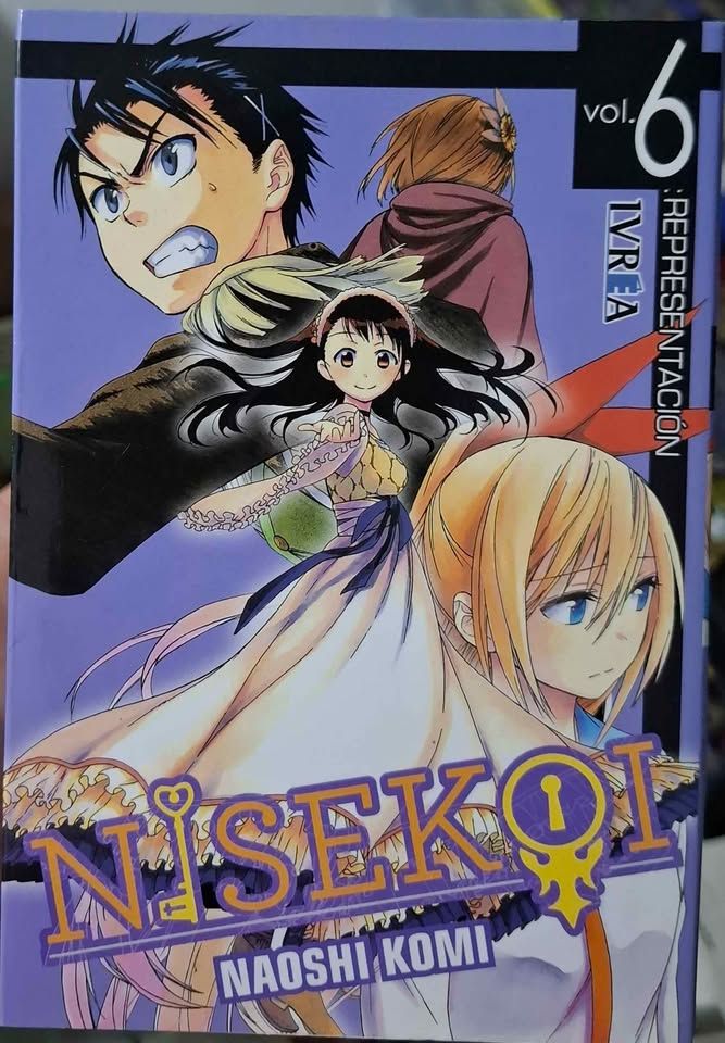 SJ Nisekoi Manga Volumen 6 Español Ivrea