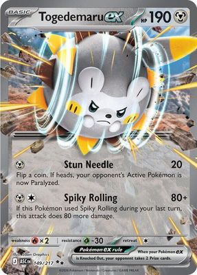 SJF Togedemaru ex - ME: Ascended Heroes (ASC)