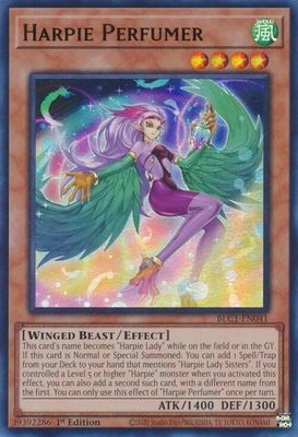 SJF Harpie Perfumer - Battles of Legend: Chapter 1 (BLC1) Ultra Rare
