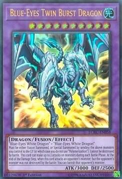 Blue-Eyes Twin Burst Dragon - Legendary Collection Kaiba (LC06) Ultra Rare *Espanol*
