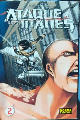 SH23 Attack on Titan Manga Volumen 2 Español Norma
