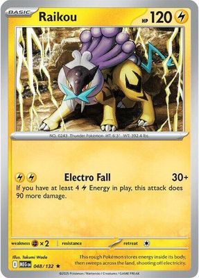 Raikou - ME01: Mega Evolution (MEG) Holo