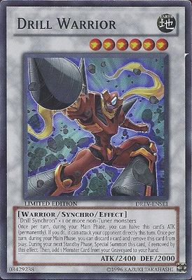 Drill Warrior - Duelist Revolution (DREV) Super Rare