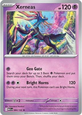 Xerneas - ME01: Mega Evolution (MEG) Foil