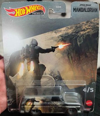 SH23 64 GMC Panel Hot Wheels Star Wars Hot Wheels Mandalorian