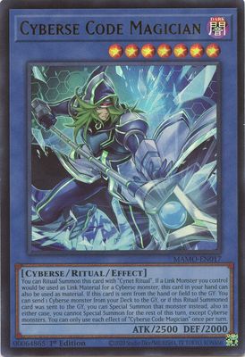 Cyberse Code Magician - Magnificent Monsters (MAMO) Ultra Rare