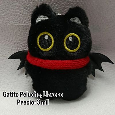 Llavero Gatito de Peluche