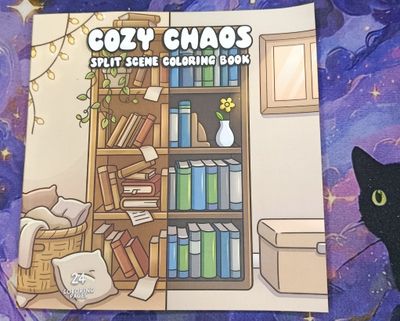 KM Libro para Colorear  Cozy Chaos