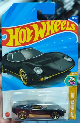 SJ1 71 Lamborghini Miura SV Hot Wheels