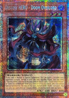SJF Destiny HERO - Doom Overlord (Starlight Rare) - Beyond the Brave (BETB)