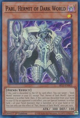 Parl, Hermit of Dark World - Structure Deck: Dark World (SR13) Super Rare