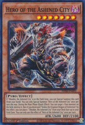 Hero of the Ashened City - Phantom Nightmare (PHNI) Super Rare