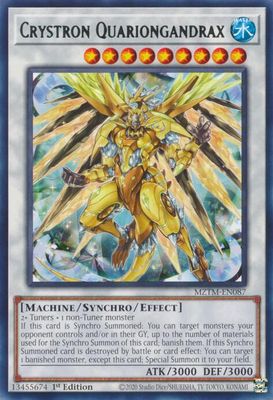 Crystron Quariongandrax - Maze of the Master (MZTM)