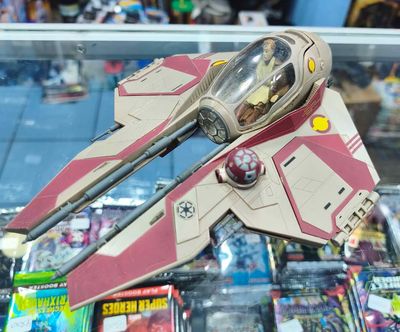 SJ1 Nave Star Wars Jedi Starfighter Star Wars Figura