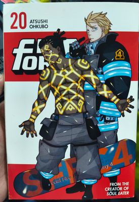 UP1 Fire Force Manga Volumen 20 Ingles