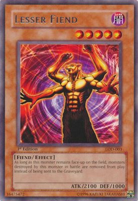 Lesser Fiend - Legacy of Darkness (LOD) Rare