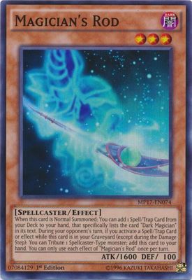 SJF Magician's Rod - 2017 Mega-Tins Mega Pack (MP17) Super Rare *Espanol*