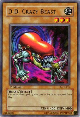 D.D. Crazy Beast - Magician's Force (MFC) Rare