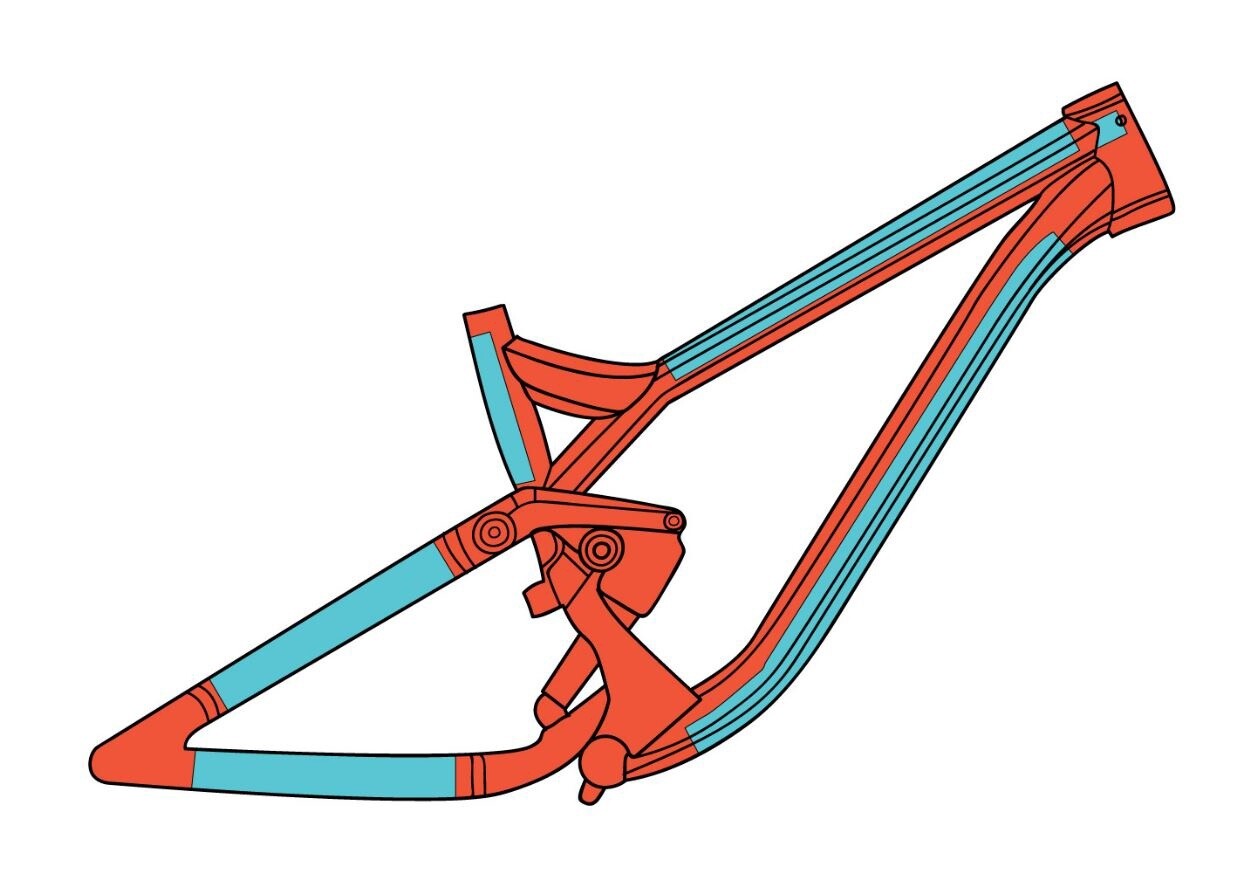 RideWrap Covered Protection Kit, STYLE: MTB MATT