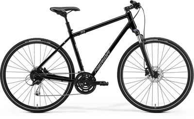 Merida Crossway 100, Size: S, Colour: Black/Silver